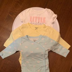 Infant Onesie’s Bundle of 3